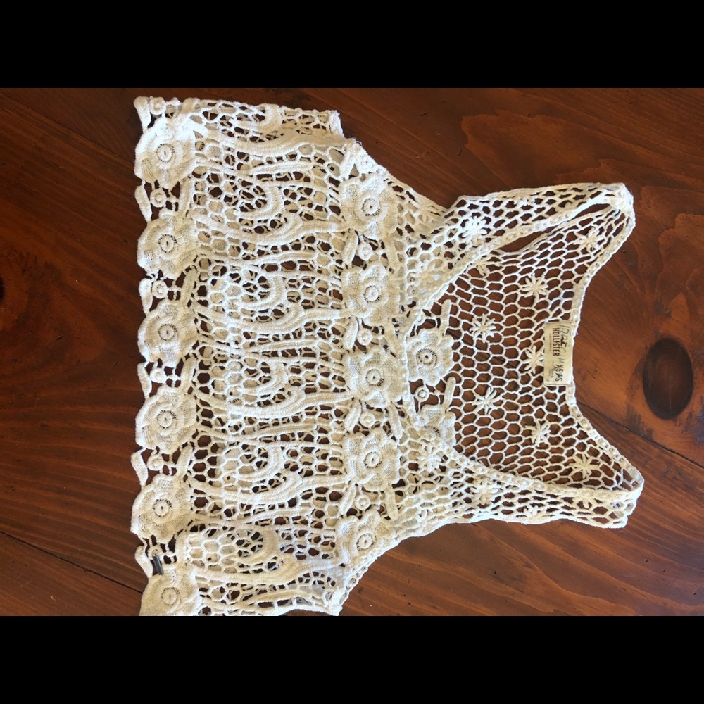 Crocheted tank